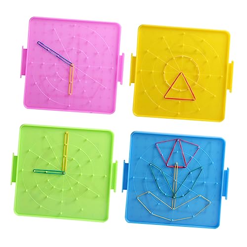 Abaodam 1 Set Kreative Nagel Platte Student Nagel Platte Home Lernen Geoboard Mathematik Nagel Bord von Abaodam