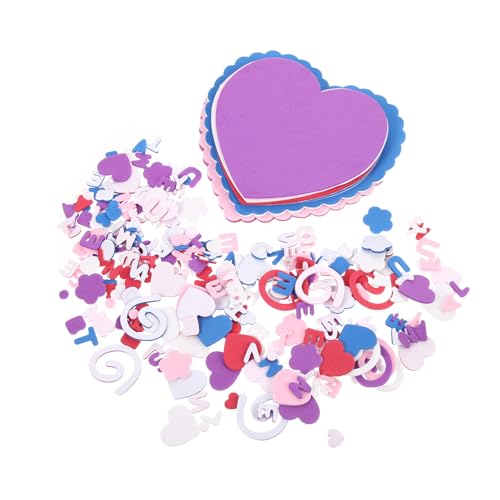 Abaodam Herzförmige Schaumstoffaufkleber Selbstklebend für Party- und Valentinstagsdekorationen Deko-Set Abaodam Herzförmige Schaumstoffaufkleber Selbstklebend für Party- und Valentinstagsdekorationen Deko-Set von Abaodam