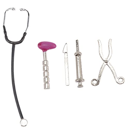 Abaodam 1 Set Mini Arztanzug Spielzeugwerkzeuge Für Spritzenstethoskope Für Krankenschwestern Kinderwerkzeuge Injektor Simuliertes Arztstethoskop Mini Hauszubehör Mini Abaodam 1 Set Mini Arztanzug Spielzeugwerkzeuge Für Spritzenstethoskope Für Krankenschwestern Kinderwerkzeuge Injektor Simuliertes Arztstethoskop Mini Hauszubehör Mini von Abaodam