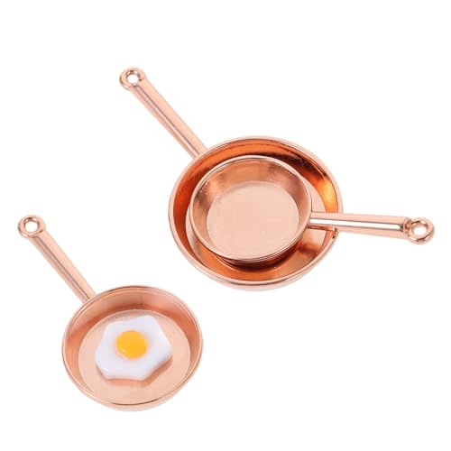 Abaodam 1satz Miniatur Bratpfanne Aus Teiliges Puppenhaus Zubehör Für Kreative Küchenszenen Inklusive Pfannen Omelette Für Spiel Mit Puppen Und Miniaturhäusern Abaodam 1satz Miniatur Bratpfanne Aus Teiliges Puppenhaus Zubehör Für Kreative Küchenszenen Inklusive Pfannen Omelette Für Spiel Mit Puppen Und Miniaturhäusern von Abaodam