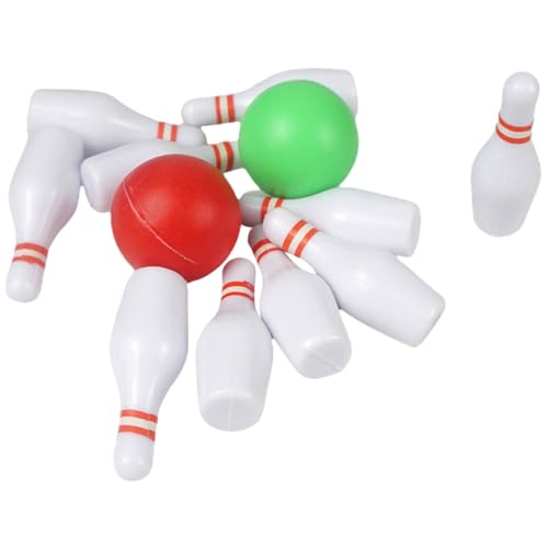 Abaodam Mini-Bowling-Set – Bowling-Spielzeug Für Kinder – Simulations-Bowling-Dekoration – Indoor-Bowling-spielmodell Abaodam Mini-Bowling-Set – Bowling-Spielzeug Für Kinder – Simulations-Bowling-Dekoration – Indoor-Bowling-spielmodell von Abaodam