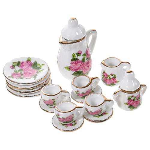 Abaodam 1 Set Mini Keramikgeschirr Pfannen Nachmittagsfoto Wasserkocher Winzige Mini Teetasse Porzellantassen Miniatur Set Spielzeugkeramik Abaodam 1 Set Mini Keramikgeschirr Pfannen Nachmittagsfoto Wasserkocher Winzige Mini Teetasse Porzellantassen Miniatur Set Spielzeugkeramik von Abaodam