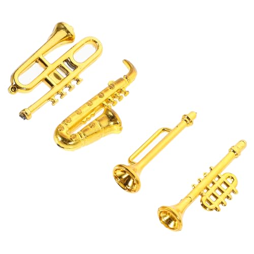 Abaodam 1 Set Mini-Musikinstrument-Modell, dekoratives Mini-Saxophon-Verzierung, glatte Oberfläche, traditionelles Design Abaodam 1 Set Mini-Musikinstrument-Modell, dekoratives Mini-Saxophon-Verzierung, glatte Oberfläche, traditionelles Design von Abaodam