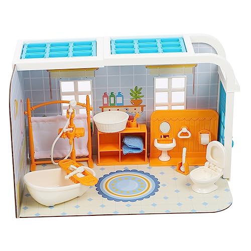 Abaodam 1 Set Miniatur Badezimmermöbel Kinderspielzeug Mini Badezimmermodelle Abaodam 1 Set Miniatur Badezimmermöbel Kinderspielzeug Mini Badezimmermodelle von Abaodam
