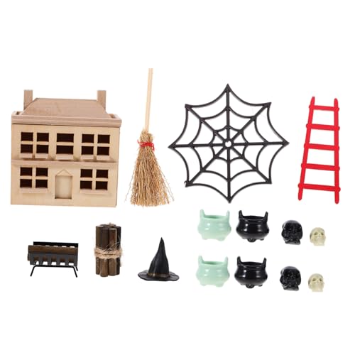 Abaodam 1 Set Miniatur Puppenhausmöbel Ornamente Halloween Set Modellbausätze Wohnaccessoires Dekorationen Spielzeughaus Halloween Tag Dekoration Szenenlayout Requisite Abaodam 1 Set Miniatur Puppenhausmöbel Ornamente Halloween Set Modellbausätze Wohnaccessoires Dekorationen Spielzeughaus Halloween Tag Dekoration Szenenlayout Requisite von Abaodam