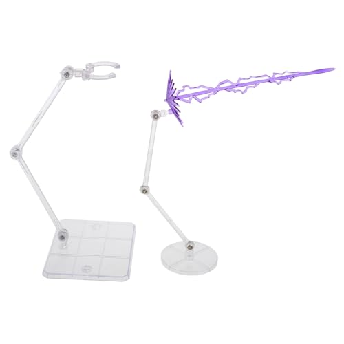 Abaodam 1 Set Modell Spezialeffekt Ornamente Modellauto Zubehör Auto Dekorationen Innenraum Modellteile Ständer Actionfigur Displayhalter Actionfigur Ständer Kunststoff von Abaodam