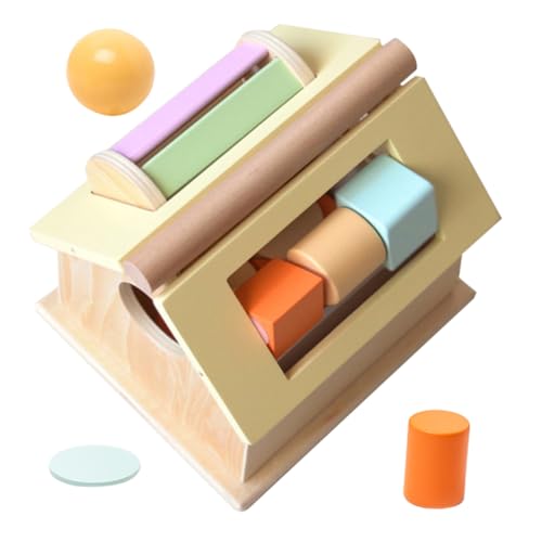 Abaodam Kleinkindspielzeug Montessori-lernspielzeug Holztropfenspielzeug Vorschulisches Lernen Und Entwicklung Der Feinmotorik Von Mädchen von Abaodam