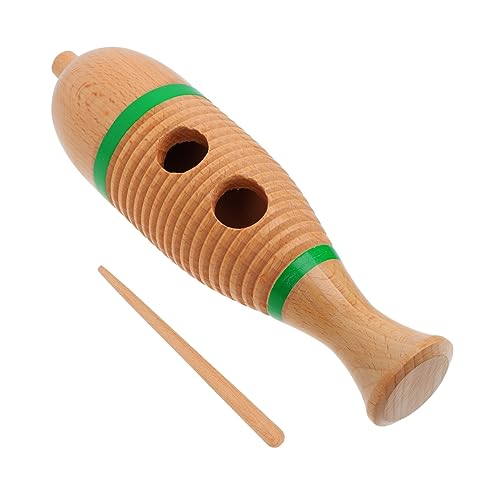 Abaodam 1 Set Musikinstrument-Spielzeug für Spaß, Percussion-Röhre mit Froschgeräuschen, sicheres Design für frühe Musikerziehung und -entwicklung von Abaodam
