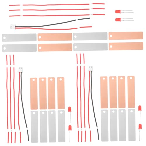 Abaodam 1 Set Obstbatterie Experimentier Elektronik Kit Magnete Für Babylampe Kinderzimmer Nachtlicht Einstellbare Leistung Geschmeidige Spannung Kartoffeluhr Wissenschafts Kit von Abaodam