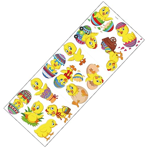 Abaodam 1 Set Osteraufkleber Cartoon Aufkleber Osterdekorationen Kinderzimmeraufkleber Osteraufkleber Kunstraumaufkleber Osterhuhn Wandaufkleber Osterdekore PVC Abaodam 1 Set Osteraufkleber Cartoon Aufkleber Osterdekorationen Kinderzimmeraufkleber Osteraufkleber Kunstraumaufkleber Osterhuhn Wandaufkleber Osterdekore PVC von Abaodam