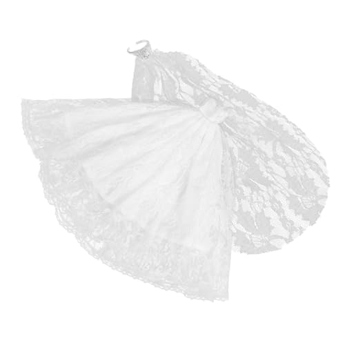 Abaodam 1 Set Puppe Hochzeitskleid und Schleier Set Puppenkostüm Zubehör für Kleid Charmante und einfach zu wechselnde Puppenkleidung für kleine Abaodam 1 Set Puppe Hochzeitskleid und Schleier Set Puppenkostüm Zubehör für Kleid Charmante und einfach zu wechselnde Puppenkleidung für kleine von Abaodam