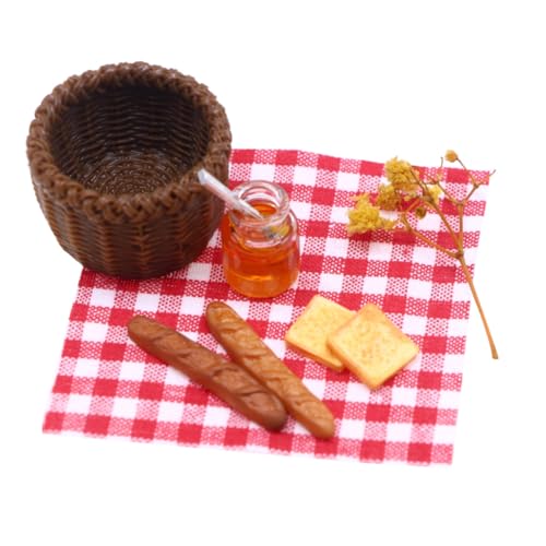 Abaodam 1 Set Puppenhaus Minispielzeug Ornamente Für Brot Kinderspielzeug Heimornament Miniatur Partyzubehör Party Foto Requisite Mini Ornament Kinderspielzeug Aus von Abaodam
