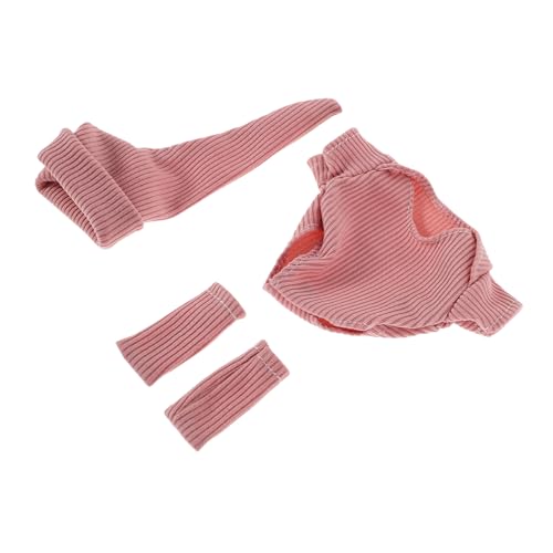 Abaodam 1 Set Puppenkleidung Schuhe Babypuppen Puppen Outfit Set Puppenkostüm Puppen Babyzubehör Puppen Outfits Und Zubehör Puppen Anziehkleidung Puppen T Shirts Zum Rosa von Abaodam