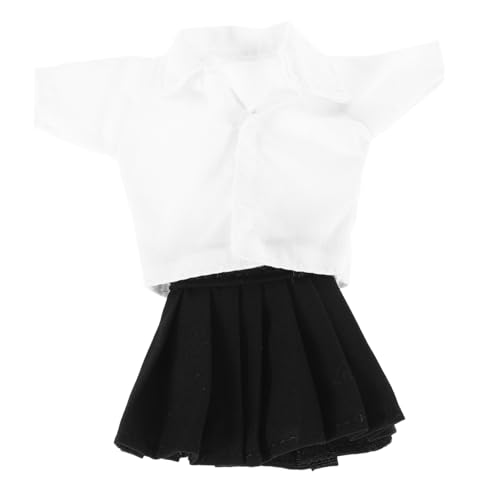 Abaodam 1satz Doll Clothes Set Für Schüler Modisches Outfit Mit Mini-Faltenrock Und Stylishem Shirt Für Puppen Und Plüschtiere Zum Verkleiden Und Rollenspiel Abaodam 1satz Doll Clothes Set Für Schüler Modisches Outfit Mit Mini-Faltenrock Und Stylishem Shirt Für Puppen Und Plüschtiere Zum Verkleiden Und Rollenspiel von Abaodam