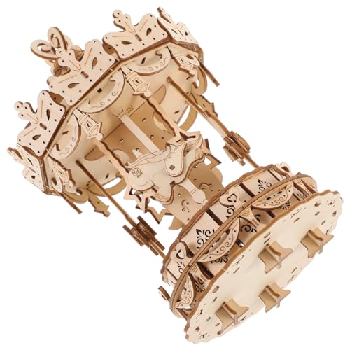 Abaodam 1 Set Puzzle-Modell DIY Merry Go Round Assembly für pädagogisches Puzzlespiel zur Verbesserung der Elterninteraktion und Phantasieentwicklung Abaodam 1 Set Puzzle-Modell DIY Merry Go Round Assembly für pädagogisches Puzzlespiel zur Verbesserung der Elterninteraktion und Phantasieentwicklung von Abaodam