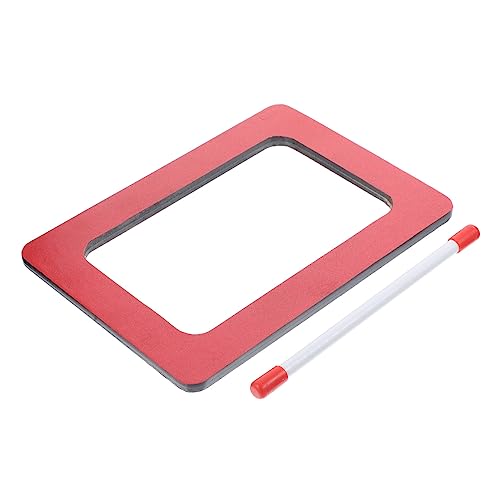 Abaodam Musikinstrument Für Kleinkinder – Handtrommel Mit – Schlagspielzeug Für Kinder – Transparente Rechteckige Trommel von Abaodam