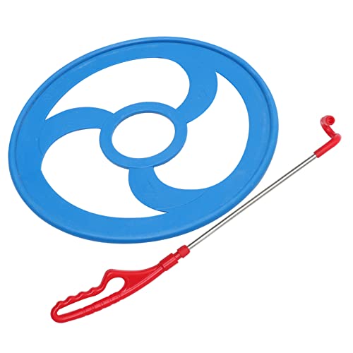 Abaodam 1 Set Reifen Rolling Hoop Spiel Pädagogisches Rolling Hoop Sportspielzeug Ringe Kinderspielzeug Fitnessgeräte Der Ring Kinderspielzeug Pädagogisches PVC Blau von Abaodam