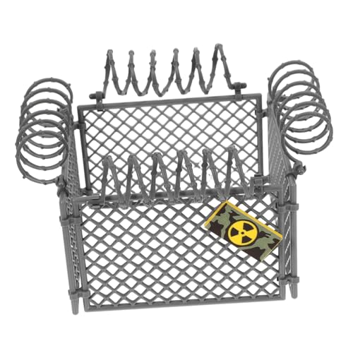 Abaodam 1 Set Schutznetz-Szenenzubehör Zaun-ABS von Abaodam