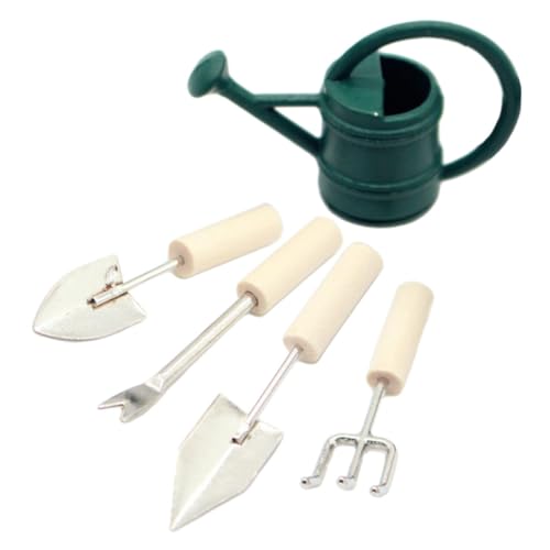 Abaodam 1 Set Simulation Wasserkocher Werkzeug Werkzeuge Puppenhaus Zubehör Mini Garten Szenen Puppenhaus Garten Zubehör Mini Garten Zubehör Micro Garten Dekore Mini Kunststoff von Abaodam