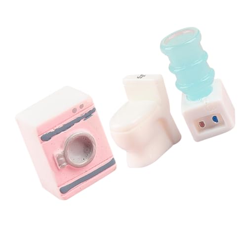Abaodam 1 Set Simulierte Haushaltsgeräte Kleiderwaschmaschinen Spielzeughaus Puppenhauszubehör Mini Waschmaschine Mini Möbel Für Puppenhaus Mini Toilette Weißes Kunstharz Abaodam 1 Set Simulierte Haushaltsgeräte Kleiderwaschmaschinen Spielzeughaus Puppenhauszubehör Mini Waschmaschine Mini Möbel Für Puppenhaus Mini Toilette Weißes Kunstharz von Abaodam