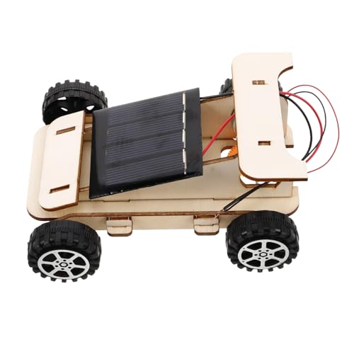 Abaodam 1 Set Solarauto Kinderspielzeug Kinderpuzzle Autospielzeug Autos Modellauto Bausätze 3D Puzzles Für Solarspielzeug Wissenschaftliche Experimentierkästen Stammbausätze von Abaodam