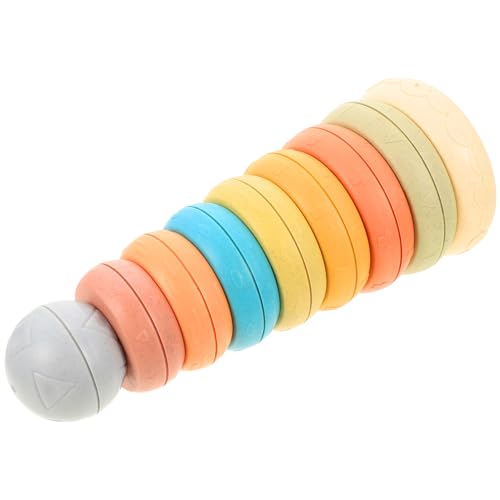 Abaodam Stapelspielzeug Für Kleinkinder Kleinkind-stapelspiel Silikon Stapelspielzeug Babyspielzeug Motorik Kognitionsentwicklung Bunt Stabil Abaodam Stapelspielzeug Für Kleinkinder Kleinkind-stapelspiel Silikon Stapelspielzeug Babyspielzeug Motorik Kognitionsentwicklung Bunt Stabil von Abaodam