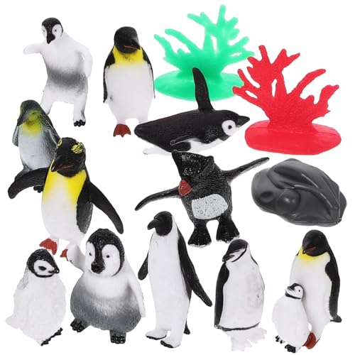 Abaodam 1 Set Tier Figuren Kunststoff Pinguin Modell Ornamente Miniatur Pinguin Kleine Pinguin Figur Abaodam 1 Set Tier Figuren Kunststoff Pinguin Modell Ornamente Miniatur Pinguin Kleine Pinguin Figur von Abaodam