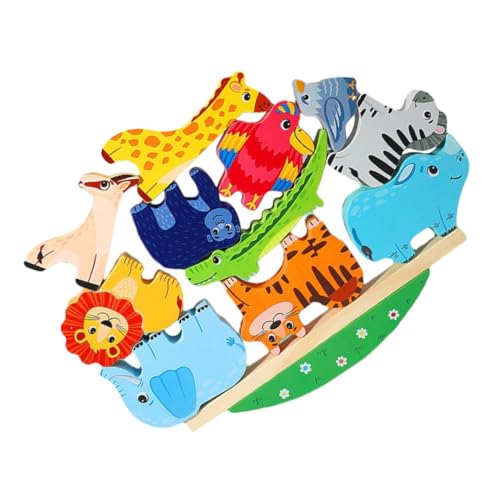 Abaodam Tierförmige Bausteine - Kinderbausteine Kreatives Stapelspielzeug Sicheres Und Umweltfreundliches Lernspielzeug Für Kleinkinder Abaodam Tierförmige Bausteine - Kinderbausteine Kreatives Stapelspielzeug Sicheres Und Umweltfreundliches Lernspielzeug Für Kleinkinder von Abaodam