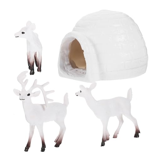 Abaodam 1 Set Tiermodell Ornamente Hirsch Miniatur Eisbärfiguren Weihnachts Eisbär Dekoration Eisbär Eisbär Tierfiguren Garten Eisbär Statue Kleiner Eisbär Kunststoff Weiß Abaodam 1 Set Tiermodell Ornamente Hirsch Miniatur Eisbärfiguren Weihnachts Eisbär Dekoration Eisbär Eisbär Tierfiguren Garten Eisbär Statue Kleiner Eisbär Kunststoff Weiß von Abaodam
