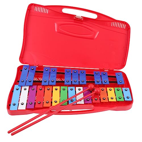 Abaodam 1 Set Tone Percussion Xylophon für Musik, Rot verbessert Rhythmus Musikfähigkeiten, sichere glatte Oberfläche für kreatives Spielen und Lernen Abaodam 1 Set Tone Percussion Xylophon für Musik, Rot verbessert Rhythmus Musikfähigkeiten, sichere glatte Oberfläche für kreatives Spielen und Lernen von Abaodam