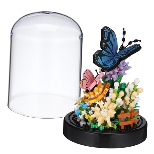 Abaodam 1 Set Topf Sonnenblumen Bausteine Bausätze Mini Bausatz Blumenstrauß Baustein Blumenstrauß Bausatz Bonsai Bausteine Kunststoff von Abaodam