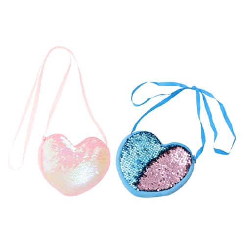 Abaodam 1 Set Umhängetasche Für Kleine Mädchen Geldbörsen Geldbörse Geldbörse Für Mädchen Kleine Glitzertasche Süße Glitzer Geldbörse Glitzer Mini Geldbörse Mini Geldbörse Für von Abaodam