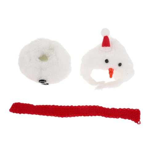 1 Set Winziger Schneemann Puppe Outfit Set Miniatur Weihnachtskleidung mit Hut Schal zum Basteln für Urlaub Feine Handwerkskunst Geschenk für Festliche Stimmung 1 Set Winziger Schneemann Puppe Outfit Set Miniatur Weihnachtskleidung mit Hut Schal zum Basteln für Urlaub Feine Handwerkskunst Geschenk für Festliche Stimmung von Abaodam