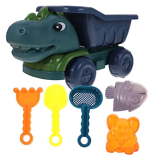 Abaodam 1 Set tragbarer Dinosauriersand für Strandtechnik, LKW, Spielset, sicheres Grabwerkzeug für Outdoor-Spaß für Sommeraktivitäten und Sandspiel, zufällige Farbe Abaodam 1 Set tragbarer Dinosauriersand für Strandtechnik, LKW, Spielset, sicheres Grabwerkzeug für Outdoor-Spaß für Sommeraktivitäten und Sandspiel, zufällige Farbe von Abaodam