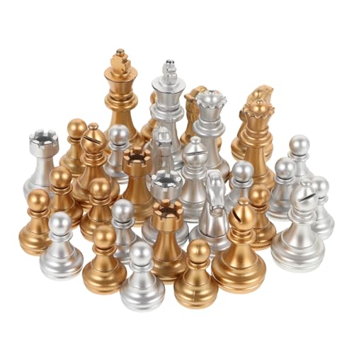 Abaodam 1 Standardsituationen Stück Spiele Schachfiguren Schachbrett Taschenschach Schach Ersatz Schach Für Brettspiel Plastik von Abaodam