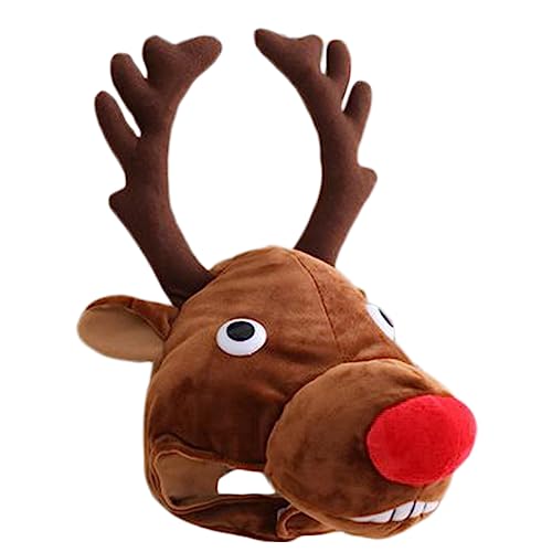 Abaodam Elch Party Mütze Festliche Weihnachtskleidung für Stilvolle Kostüme Abaodam Elch Party Mütze Festliche Weihnachtskleidung für Stilvolle Kostüme von Abaodam