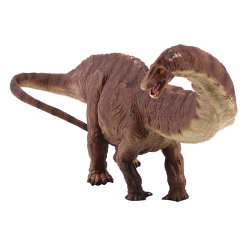 Abaodam 1 Stück Apatosaurus-Modell bücherregal Dekoration buchregal Dekoration Dinosaur Model kinderknallzeug Dinosaurier-Ornament für Apatosaurus-Verzierung Brown von Abaodam