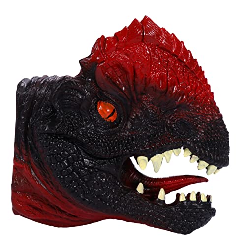 Abaodam 1 Stück Dinosaurier-handpuppe Tierhandpuppe Dinosaurier -handpuppe Rot von Abaodam