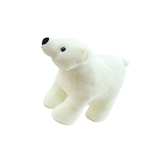 Abaodam 1 Stück Eisbär-Puppe Cartoon-Bär-Puppe Plüschpuppe von Abaodam