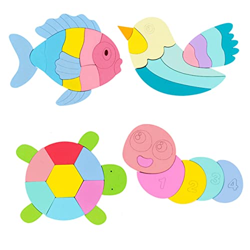 Abaodam 1 Stück Erinnerungspuzzle Fisch Pädagogisches Puzzle Babygeschenk gedächtnisspiele kinderga 3D-Speicher-Puzzle pädagogisches für Bambus Colorful Abaodam 1 Stück Erinnerungspuzzle Fisch Pädagogisches Puzzle Babygeschenk gedächtnisspiele kinderga 3D-Speicher-Puzzle pädagogisches für Bambus Colorful von Abaodam