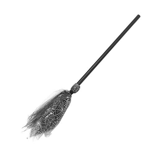 Abaodam 1 Stück Halloween Hexenbesen Deko Leichter Besen Prop für Cosplay und Partys für Halloween Feiern Vielseitig Einsetzbar für Kostüme und Festlichkeiten Schwarze Farbe ohne Scharfe Abaodam 1 Stück Halloween Hexenbesen Deko Leichter Besen Prop für Cosplay und Partys für Halloween Feiern Vielseitig Einsetzbar für Kostüme und Festlichkeiten Schwarze Farbe ohne Scharfe von Abaodam