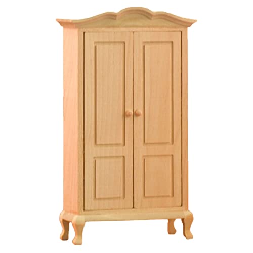 Abaodam 1 Stück Holzmöbelmodell Mini-Szenendekor Puppenschrank Mini-Kleiderschrank-Modell Mini-Möbelmodell Miniatur Schrankmodell Mini-Kleiderschrank-Schmuck hölzern Abaodam 1 Stück Holzmöbelmodell Mini-Szenendekor Puppenschrank Mini-Kleiderschrank-Modell Mini-Möbelmodell Miniatur Schrankmodell Mini-Kleiderschrank-Schmuck hölzern von Abaodam