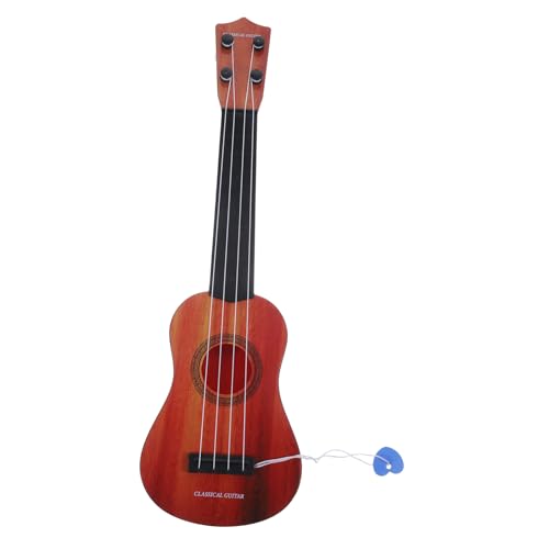 Abaodam Ukulele-Spielzeug Für Kinder 40 cm Barock-glanzkaffee Mini-Klassik-Ukulele Gitarre Für Die Kreativität Von Kindern von Abaodam