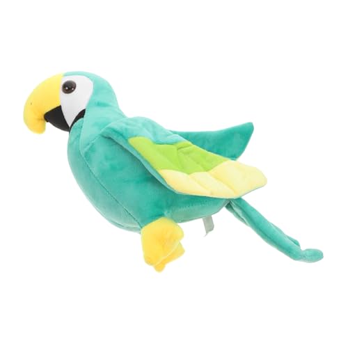 Abaodam 1 Stück Kuscheltiere Papagei Plüsch Vogel Lebensechter Sicherer und Dekorativer Plüschvogel für Partys Schlafzimmer Deko für Mädchen von Abaodam