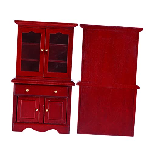 Abaodam 112 Puppenhaus Mini Schrank Holz Bücherregal Spielzeug Stil Für Jungen Und Mädchen Zimmer Abaodam 112 Puppenhaus Mini Schrank Holz Bücherregal Spielzeug Stil Für Jungen Und Mädchen Zimmer von Abaodam
