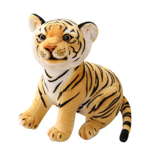Abaodam 1 Stück Plüschtier deko Animal Figures gilbe Tierpuppe Säuglingsspielzeug Plüschkissen für entzückende Tigerpuppe Schlafzimmer dekorative Puppe PP Baumwolle Yellow Abaodam 1 Stück Plüschtier deko Animal Figures gilbe Tierpuppe Säuglingsspielzeug Plüschkissen für entzückende Tigerpuppe Schlafzimmer dekorative Puppe PP Baumwolle Yellow von Abaodam