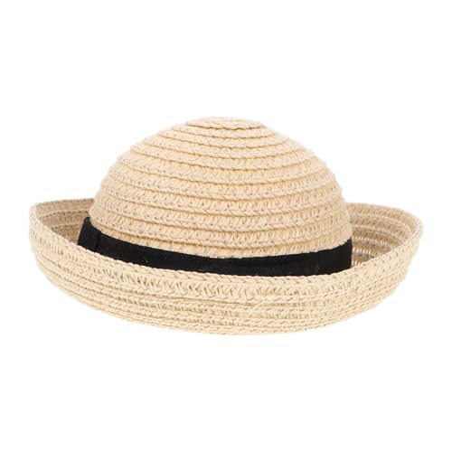 Abaodam 1pc Baby Puppe Mini Für Spielzeug Puppen Hand-gestrickte Hut Puppe Miniatur Dekorative Mini Hüte Für Puppen von Abaodam