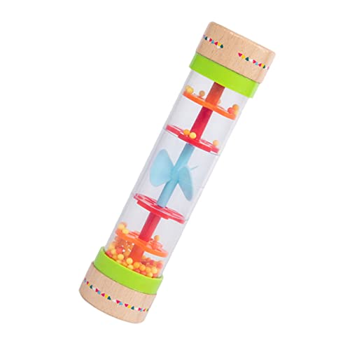 Abaodam 1 Stück Regen Rohr aus Holz kinderinstrumente musikinstrumente für Musikinstrument für musikinstrumente Regenmacher-Instrument Plastik Colorful von Abaodam