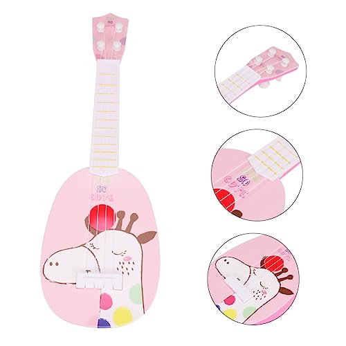 Abaodam 1 Stück Saiten Gitarre Cartoon REH Frühkindliches Musikinstrument für Jungs und Mädchen für Kreative Entwicklung und Musikalische Bildung Abaodam 1 Stück Saiten Gitarre Cartoon REH Frühkindliches Musikinstrument für Jungs und Mädchen für Kreative Entwicklung und Musikalische Bildung von Abaodam