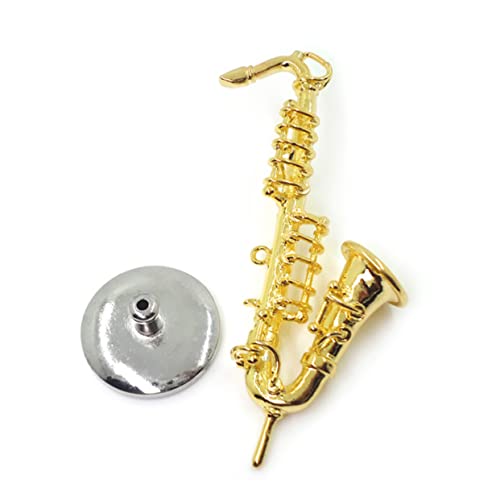 Abaodam 1 Stück Saxophon kinderspielzeug für Musikalisches wohnungseinrichtung wohnraumdeko Saxophon Instrumentendekor Mini-Instrument Golden von Abaodam